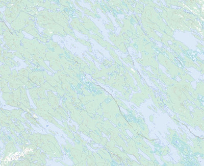 Senécal Lake, NL (013D03 Toporama)