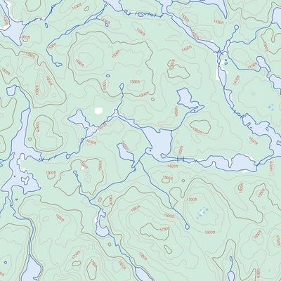 Lac Mercier, NL (013C15 Toporama)