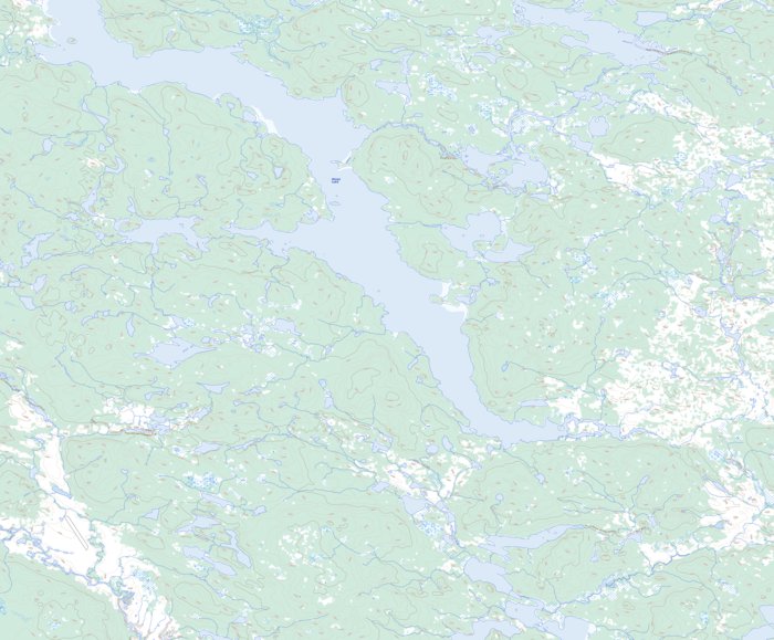 Minipi Lake, NL (013C07 Toporama) Map by Natural Resources Canada ...