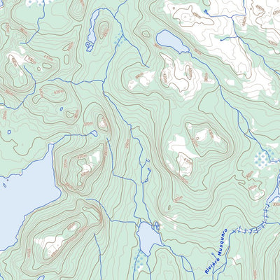 Lac Bohier, QC (012N03 Toporama)