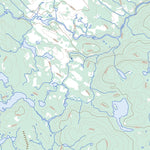 Lac Bégon, NL (012M16 Toporama)