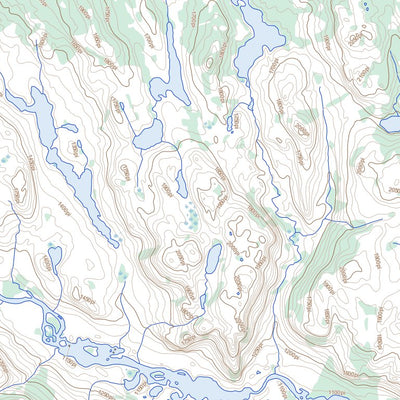 Lac Ripault, QC (012M10 Toporama)