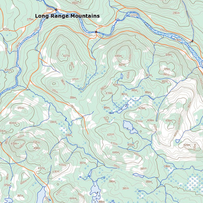 Silver Mountain, NL (012H11 Toporama)