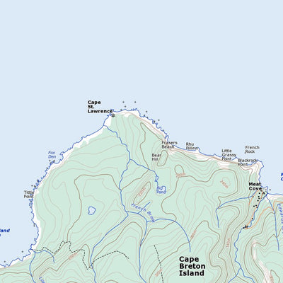 Cape St. Lawrence, NS (011N02 Toporama)