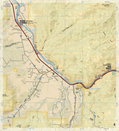 2304 Arkansas River Salida to Canon City (map 06)