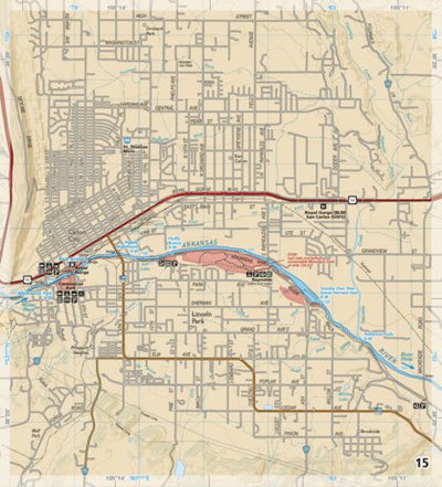 2304 Arkansas River Salida to Canon City (map 15)