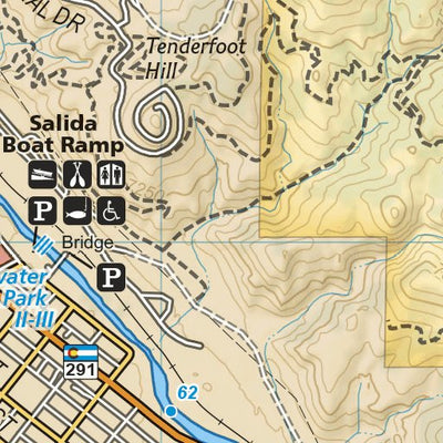 2304 Arkansas River Salida to Canon City (map 01)