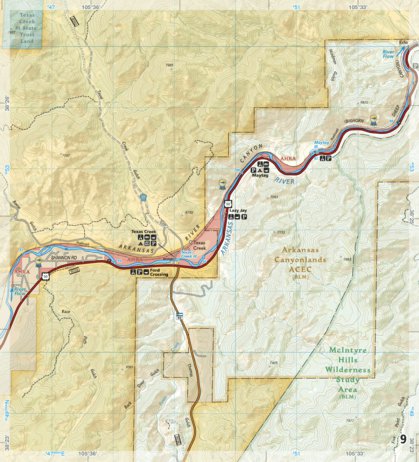2304 Arkansas River Salida to Canon City (map 09)
