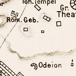 Laodicea on the Lycus (Laodikeia), site map after G. Weber, 1914