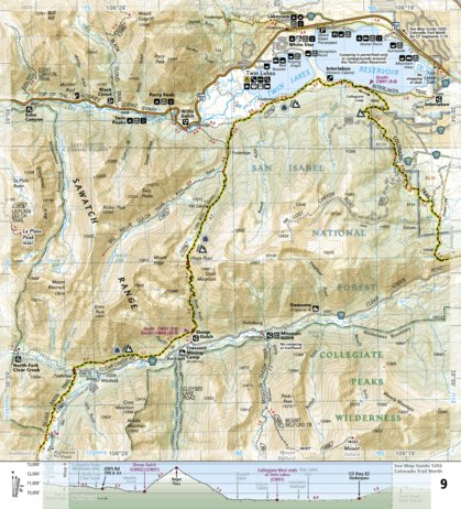 1203 Colorado Trail Collegiate Loop (map 09)