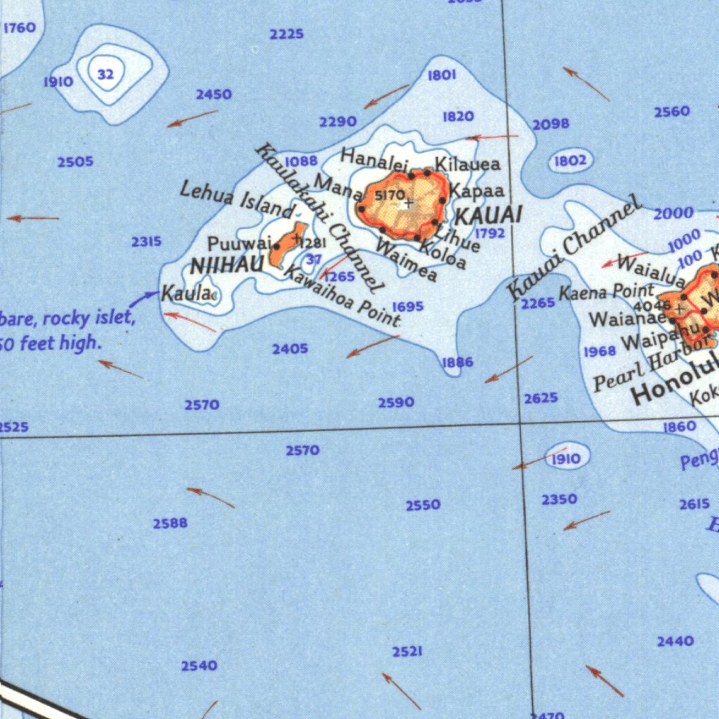 Hawaii 1960 Map by National Geographic | Avenza Maps