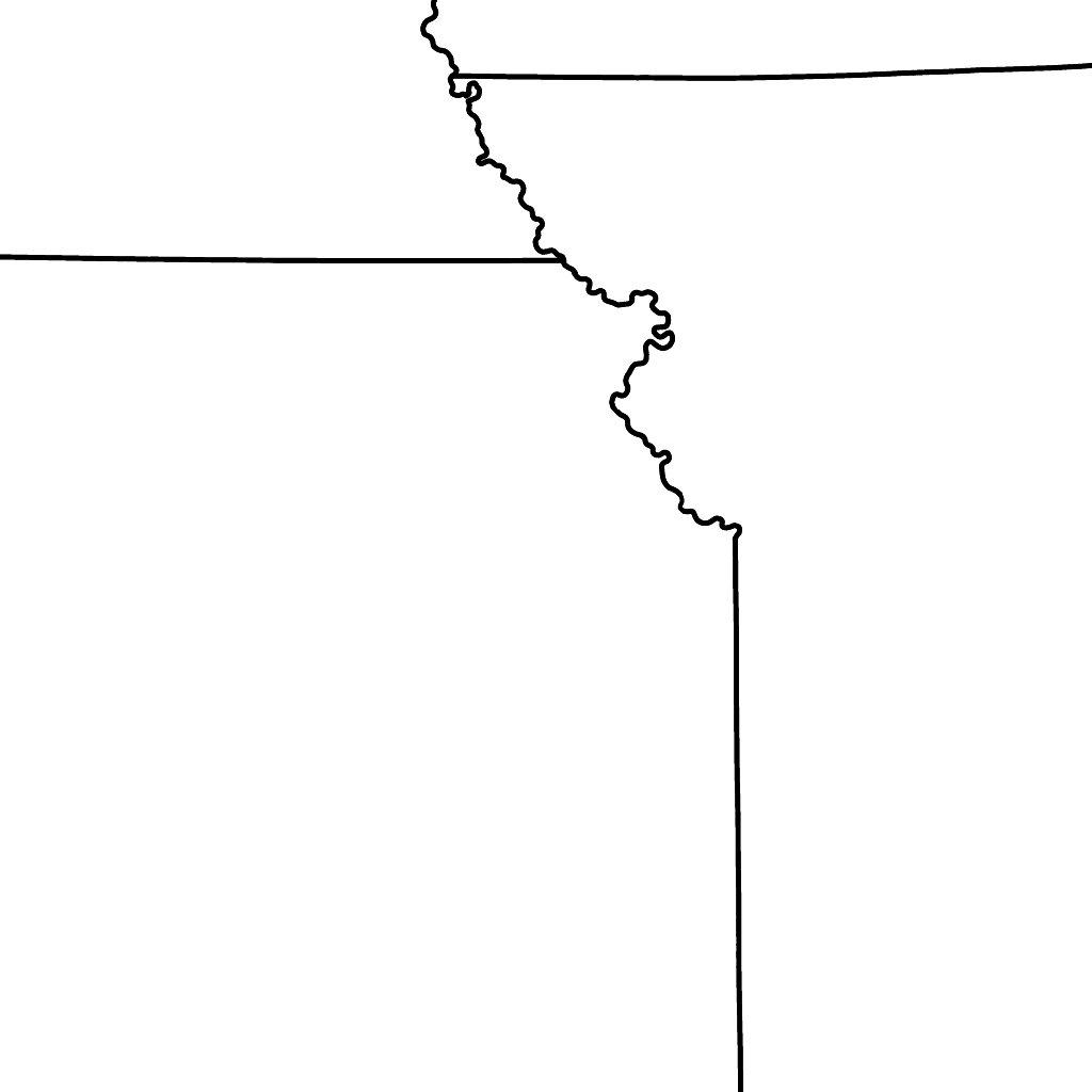 Conterminous Us Map Outline By Otto Muller Avenza Maps