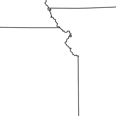 Conterminous US Map Outline
