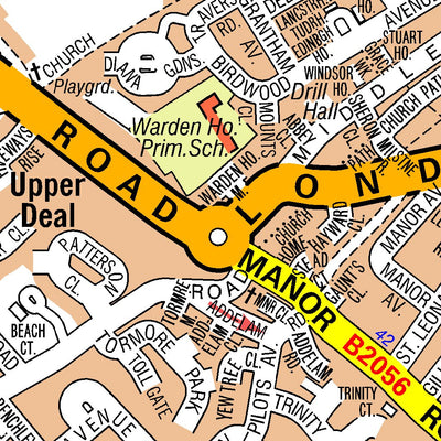 A-Z Street Mapping of Deal