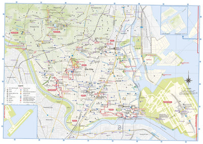 Ota City Guide Map (English)