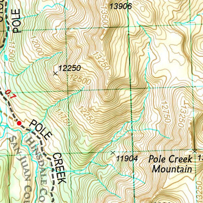 TI00001201 Colorado Trail South Map 07 2017 GeoTif