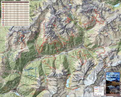 SeTe Map Alta Valle Camonica 20 escursioni 2017