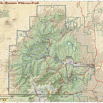 White Mountain Wilderness Trail Map