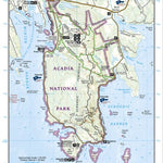 212 Acadia National Park (Schoodic Peninsula inset)