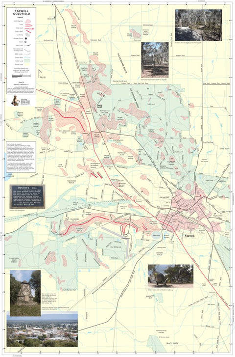 Stawell Gold Map
