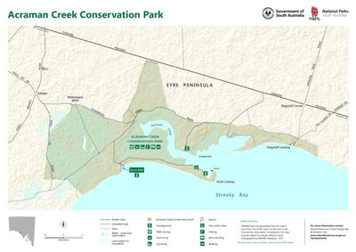 Acraman Creek Conservation Park map