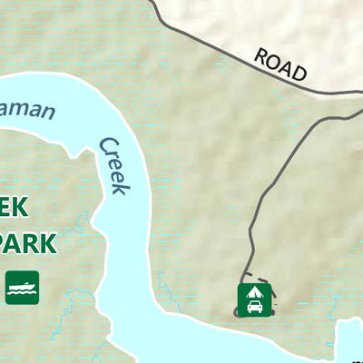 Acraman Creek Conservation Park map