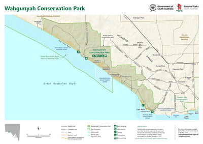 Wahgunyah Conservation Park map