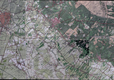 Historische Kaart Rond 1900