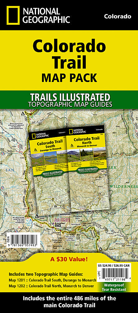 Colorado Trail Map Pack Bundle - 20171012181546TI01021196B 0 1000px 