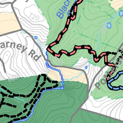 Patriots Path Chester Trail Map - Oct. 2017