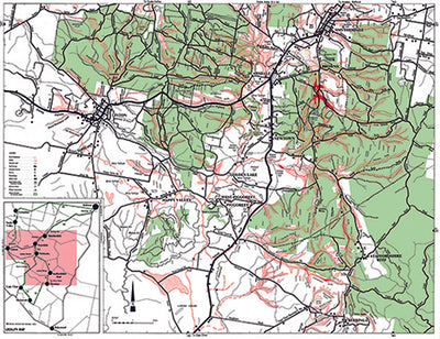 Smythesdale-Ballarat Gold Map