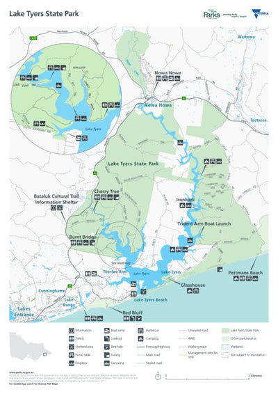 Lake Tyers State Park Visitor Guide