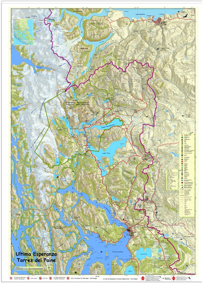 Torres del Paine NP Region 2022