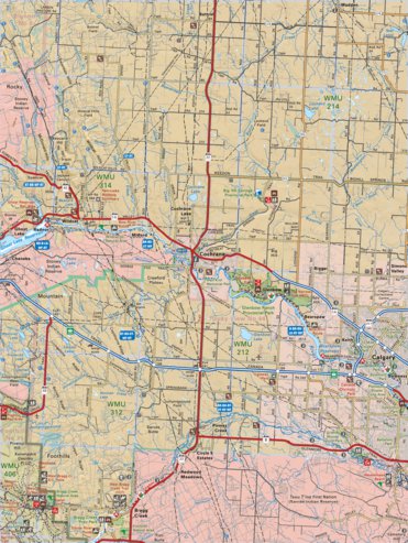 Map40 Cochrane - Southern Alberta