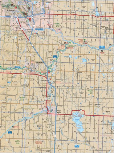 Map30 High River - Southern Alberta