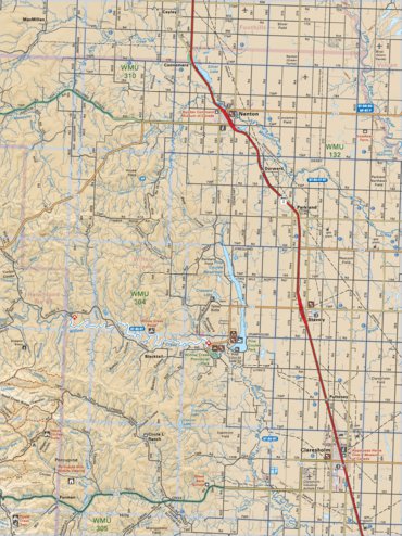 Map20 Claresholm - Southern Alberta