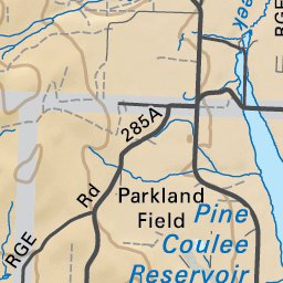 Map20 Claresholm - Southern Alberta