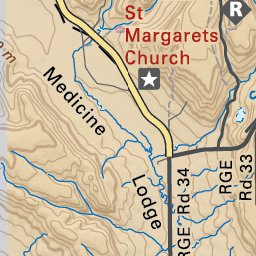 Map17 Cypress Hills - Southern Alberta
