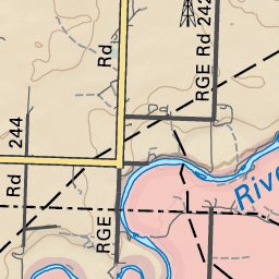 Map12 Fort Macleod - Southern Alberta