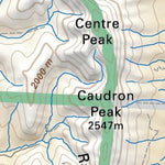 Map10 Crowsnest Pass East - Southern Alberta