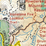 Map10 Crowsnest Pass East - Southern Alberta