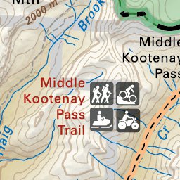 Map01 Castle Wildland Park (West Castle) - Southern Alberta