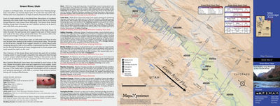 Green River Fishing Map - Utah