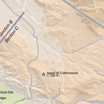 Green River Fishing Map - Utah