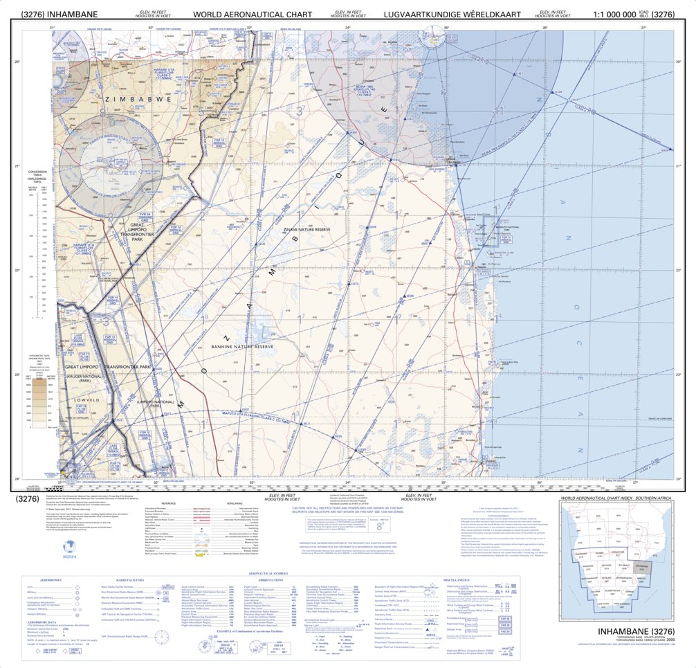 3276 INHAMBANE Map by Chief Directorate: National Geo-spatial ...