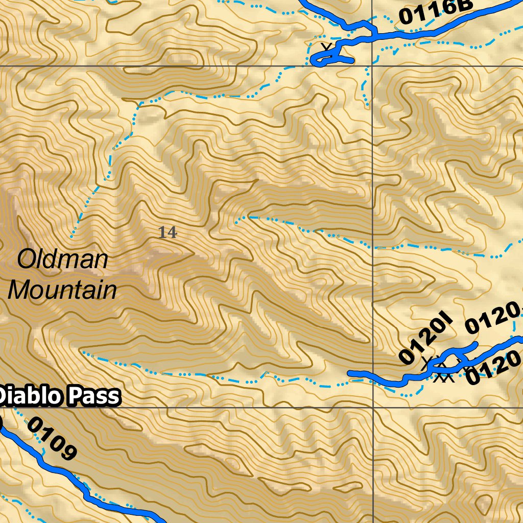Quartzsite OffRoad Trail Map by Great Outdoors Adventures Avenza Maps