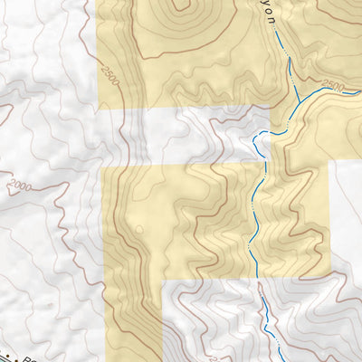 John Day Wild and Scenic River Map 1, Service Creek to Bridge Creek