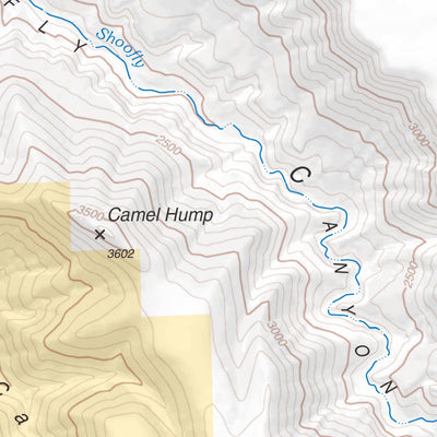 John Day Wild and Scenic River Map 1, Service Creek to Bridge Creek
