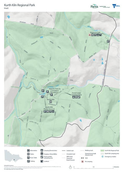 Kurth Kiln Regional Park Inset Visitor Guide