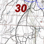 Colorado Unit 30 Elk Concentration Map